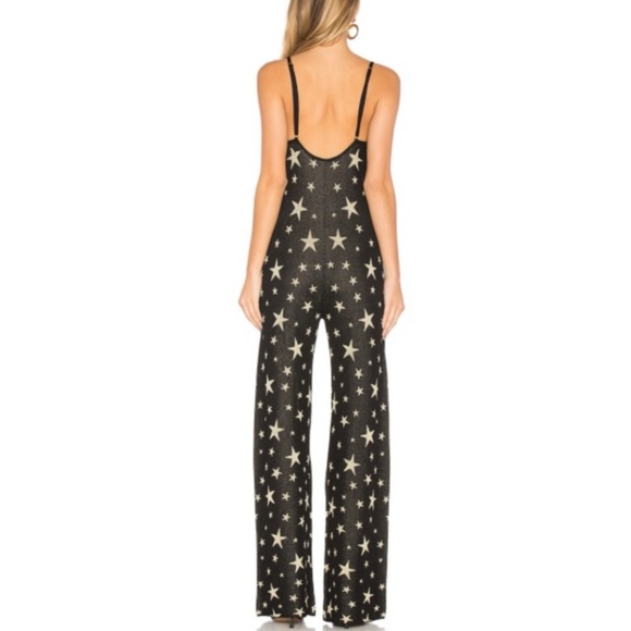 Deadstock Rare House of Harlow 1960 X REVOLVE Star Print Jerry Jumpsuit Size S - Picture 2 of 16